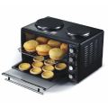 Mini Electric Oven with Hotplate Toaster Oven with CE